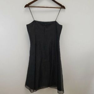 ANN TAYLOR size 4 classic black cocktail dress excellent condtion